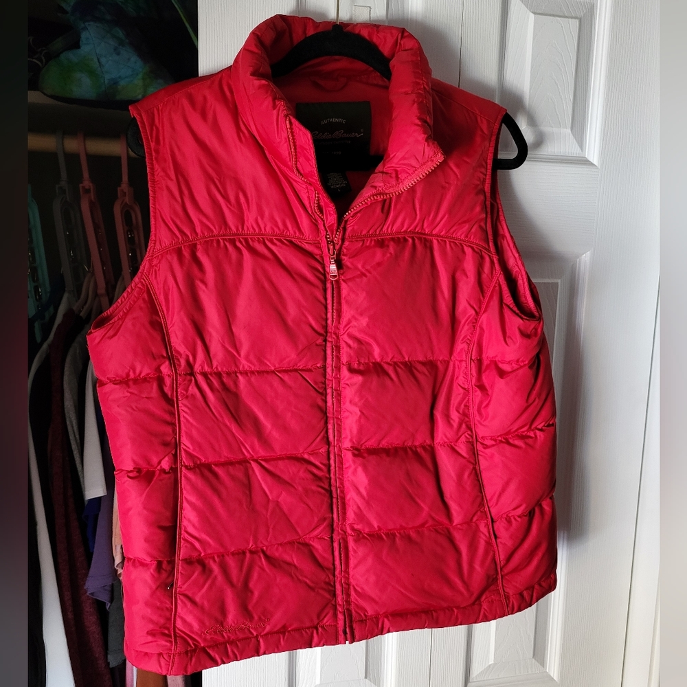 Eddie Bauer Large Red Vest